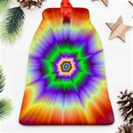 Psychedelic Explosion Bell Ornament (Two Sides) Back