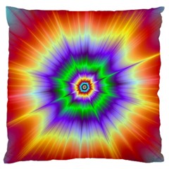 Psychedelic Trance Standard Flano Cushion Case (one Side) by Filthyphil