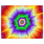 Psychedelic Trance Double Sided Flano Blanket (Medium)  60 x50  Blanket Front