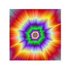 Psychedelic Trance Small Satin Scarf (square) by Filthyphil