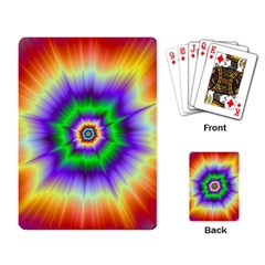 Psychedelic Big Bang Playing Cards Single Design (rectangle) by Filthyphil