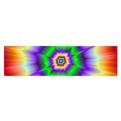 Psychedelic Explosion Satin Scarf (oblong) by Filthyphil