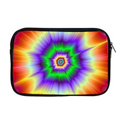 Psychedelic Trance Apple Macbook Pro 17  Zipper Case by Filthyphil