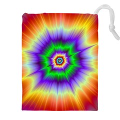 Psychedelic Big Bang Drawstring Pouch (5xl) by Filthyphil