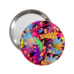 Psychedelic Geometry 2 25  Handbag Mirrors by Filthyphil