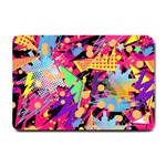 Psychedelic Geometry Small Doormat  24 x16  Door Mat