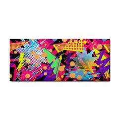 Psychedelic Geometry Hand Towel by Filthyphil