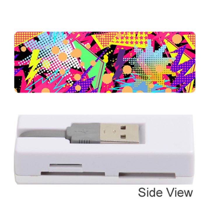 Psychedelic Geometry Memory Card Reader (Stick)