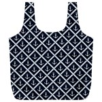 Anchors  Full Print Recycle Bag (XL) Back