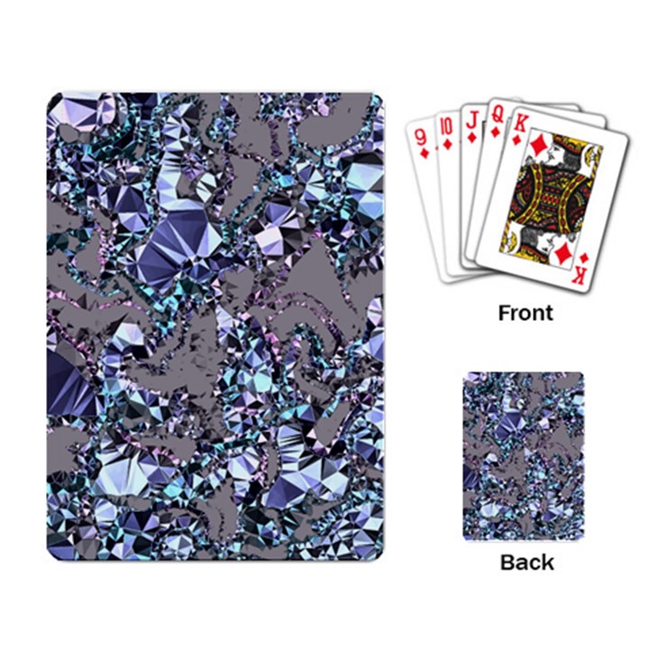 Crystal Puke Playing Cards Single Design (Rectangle)