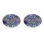 Crystal Puke Cufflinks (Oval) Front(Pair)