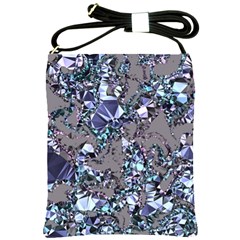 Crystal Puke Shoulder Sling Bag by MRNStudios