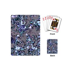 Crystal Puke Playing Cards Single Design (mini) by MRNStudios