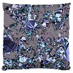 Crystal Puke Standard Flano Cushion Case (two Sides) by MRNStudios