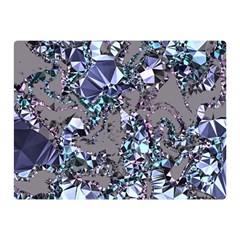 Crystal Puke Double Sided Flano Blanket (mini)  by MRNStudios