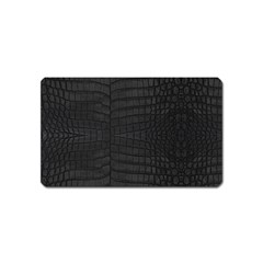 Black Crocodile Skin Magnet (name Card) by LoolyElzayat