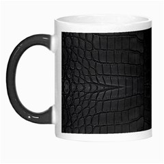 Black Crocodile Skin Morph Mugs by LoolyElzayat