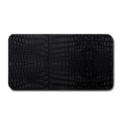 Black Crocodile Skin Medium Bar Mats by LoolyElzayat