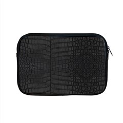 Black Crocodile Skin Apple Macbook Pro 15  Zipper Case by LoolyElzayat