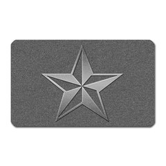 Star Grey Magnet (rectangular) by HermanTelo