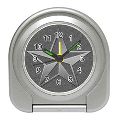 Star Grey Travel Alarm Clock