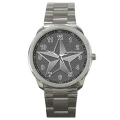 Star Grey Sport Metal Watch