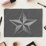 Star Grey Cosmetic Bag (XL) Front