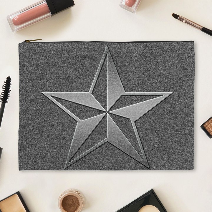 Star Grey Cosmetic Bag (XL)