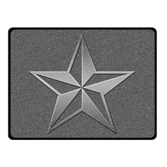 Star Grey Double Sided Fleece Blanket (small) 