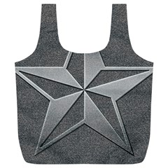 Star Grey Full Print Recycle Bag (xl)