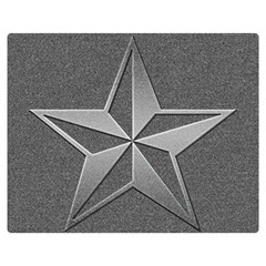 Star Grey Double Sided Flano Blanket (medium) 