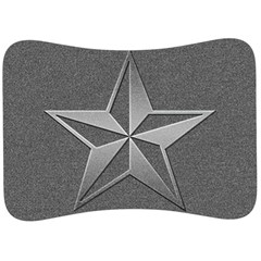 Star Grey Velour Seat Head Rest Cushion