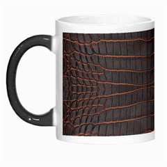 Chestnut Nile Crocodile Skin Morph Mugs by LoolyElzayat