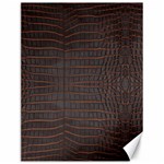 Chestnut Nile Crocodile Skin Canvas 12  x 16  11.86 x15.41  Canvas - 1