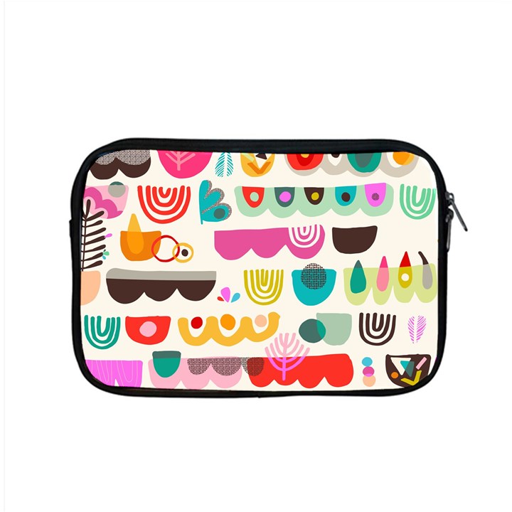 Scandinavian Folk Art Wave Craze Apple MacBook Pro 15  Zipper Case