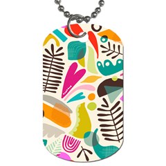 Scandinavian Folk Art Random Fandom Dog Tag (one Side) by andStretch