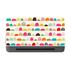 Scandinavian Folk Art Rainbow Road Memory Card Reader With Cf by andStretch