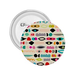 Scandinavian Folk Art Eye Spy 2 25  Buttons by andStretch