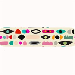 Scandinavian Folk Art Eye Spy Large Bar Mats by andStretch