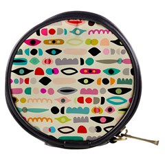 Scandinavian Folk Art Eye Spy Mini Makeup Bag by andStretch