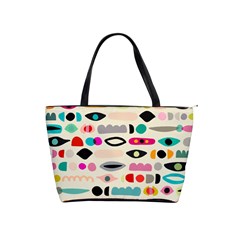 Scandinavian Folk Art Eye Spy Classic Shoulder Handbag by andStretch