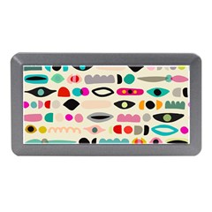 Scandinavian Folk Art Eye Spy Memory Card Reader (mini) by andStretch