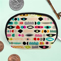 Scandinavian Folk Art Eye Spy Accessory Pouch (medium) by andStretch