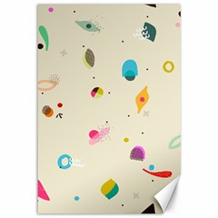 Dots, Spots, And Whatnot Canvas 12  X 18  by andStretch