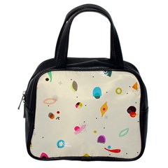 Dots, Spots, And Whatnot Classic Handbag (one Side) by andStretch