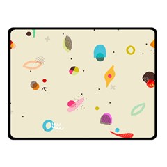 Dots, Spots, And Whatnot Fleece Blanket (small) by andStretch