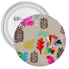 Scandinavian Foliage Fun 3  Buttons by andStretch