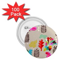 Scandinavian Foliage Fun 1 75  Buttons (100 Pack)  by andStretch