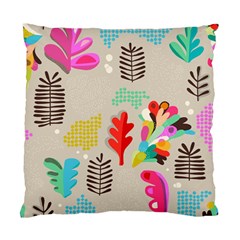 Scandinavian Foliage Fun Standard Cushion Case (two Sides) by andStretch