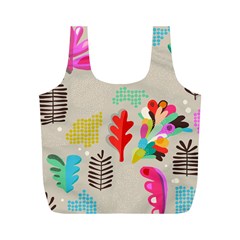 Scandinavian Foliage Fun Full Print Recycle Bag (m) by andStretch